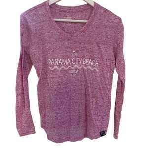 Rag wear USA Panama City Florida long sleeve v neck small